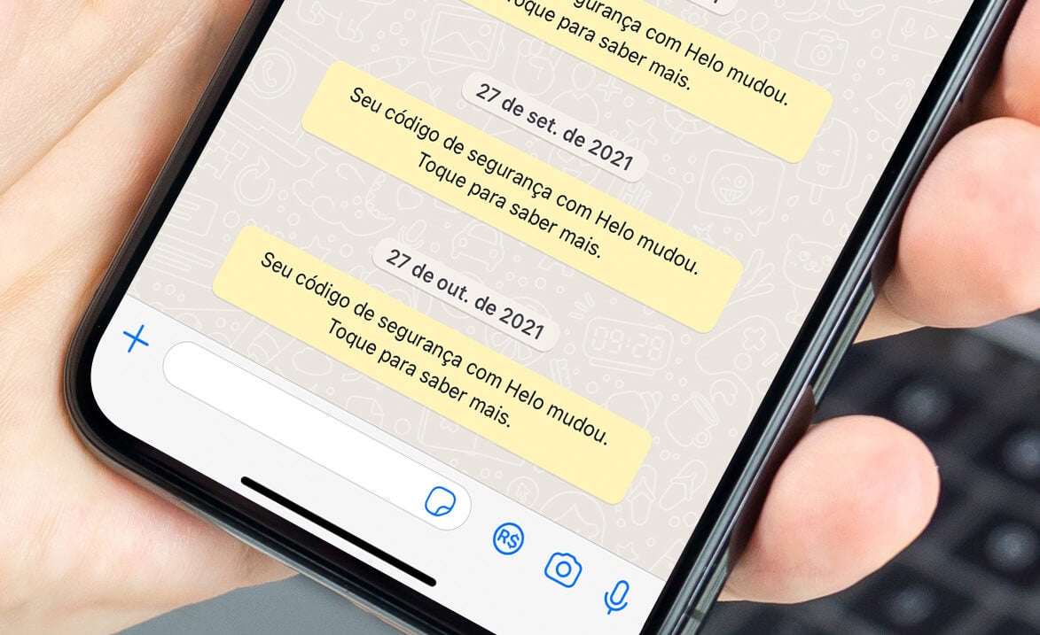 Como remover a mensagem “Seu código de segurança mudou” no WhatsApp